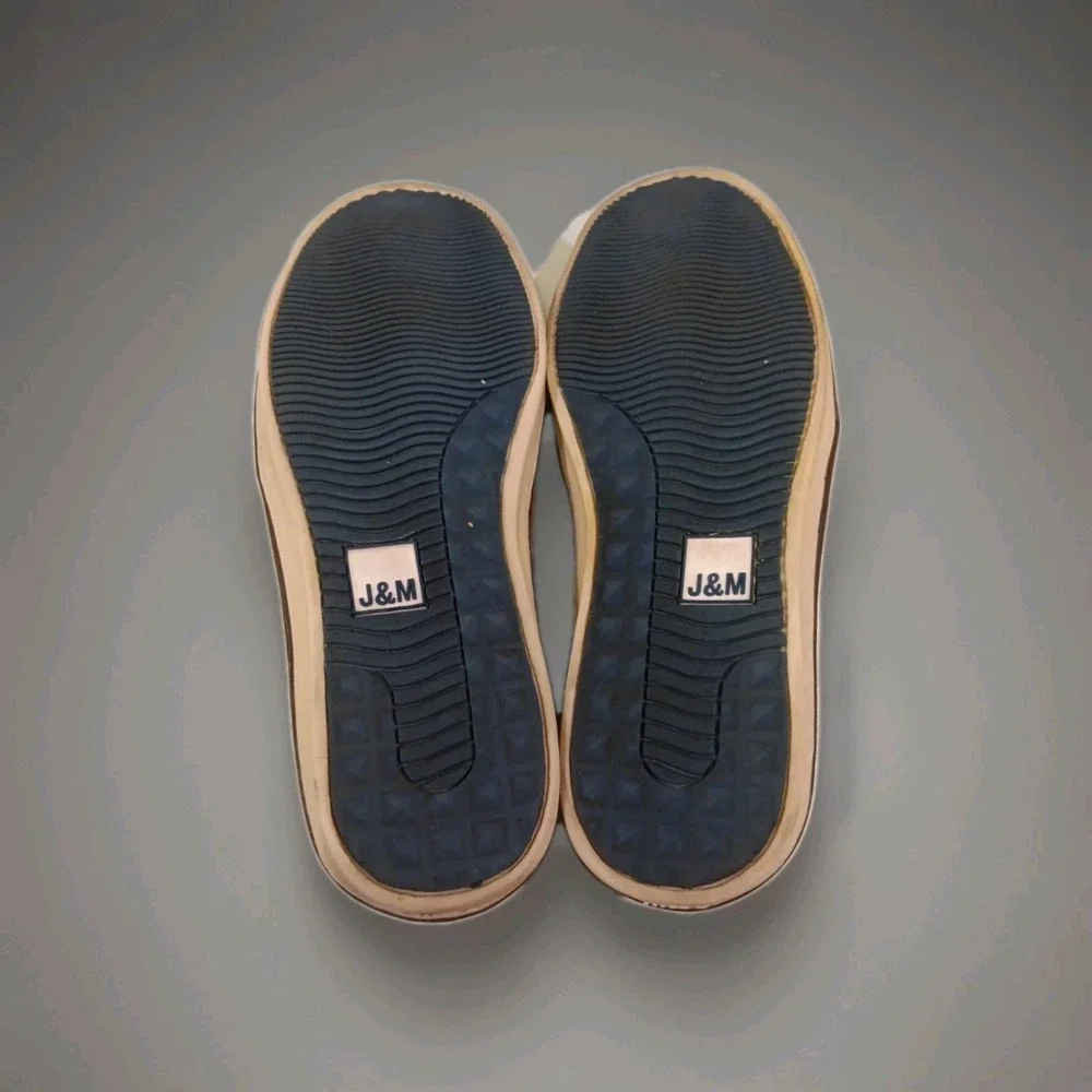 Used J&M‎ Johnston & Murphy Sheepskin Loafer Slip On 25-0619 Size Mens 9.5 M